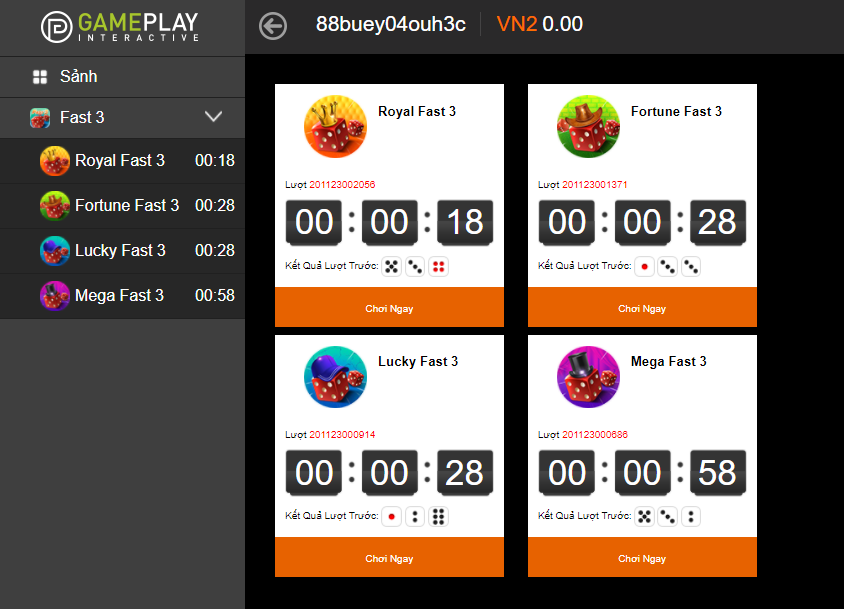 cách chơi xổ số fast3 888b