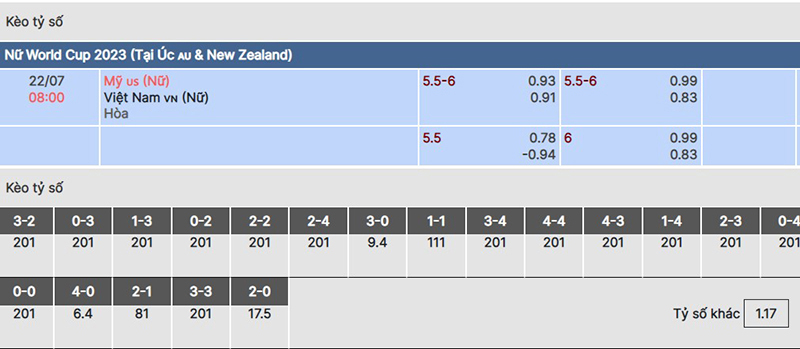 Nữ Mỹ vs Nữ Việt Nam