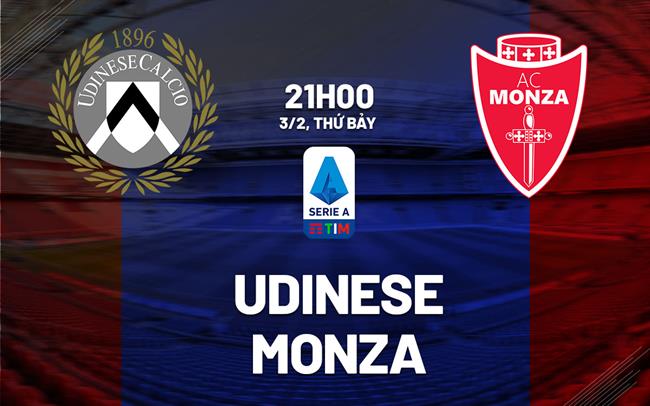 Udinese cùng Monza