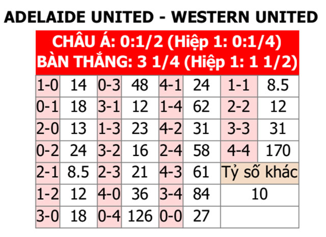 Adelaide United vs Western United