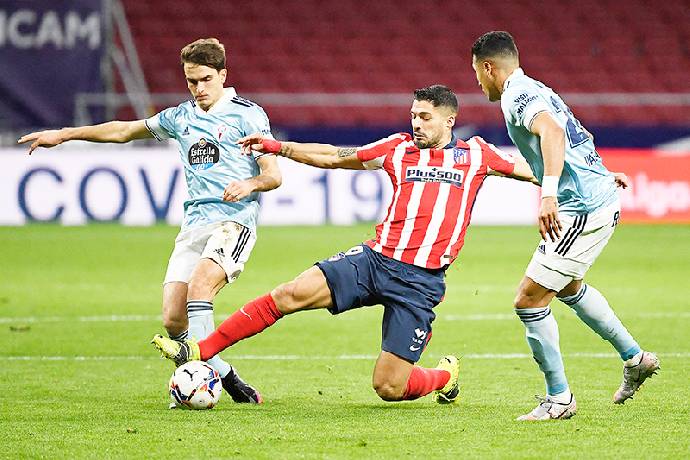 Atletico Madrid với Celta Vigo