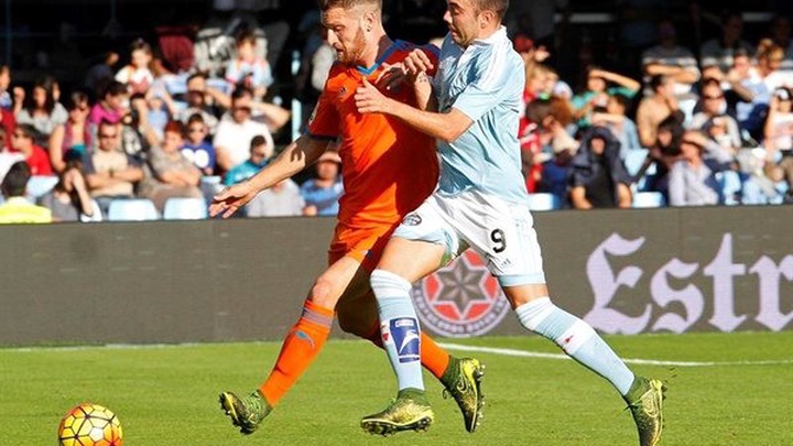 Celta Vigo cùng Valencia